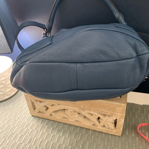 Marc Jacobs Stunning Navy Leather Bag, like new - Picture 5 of 6